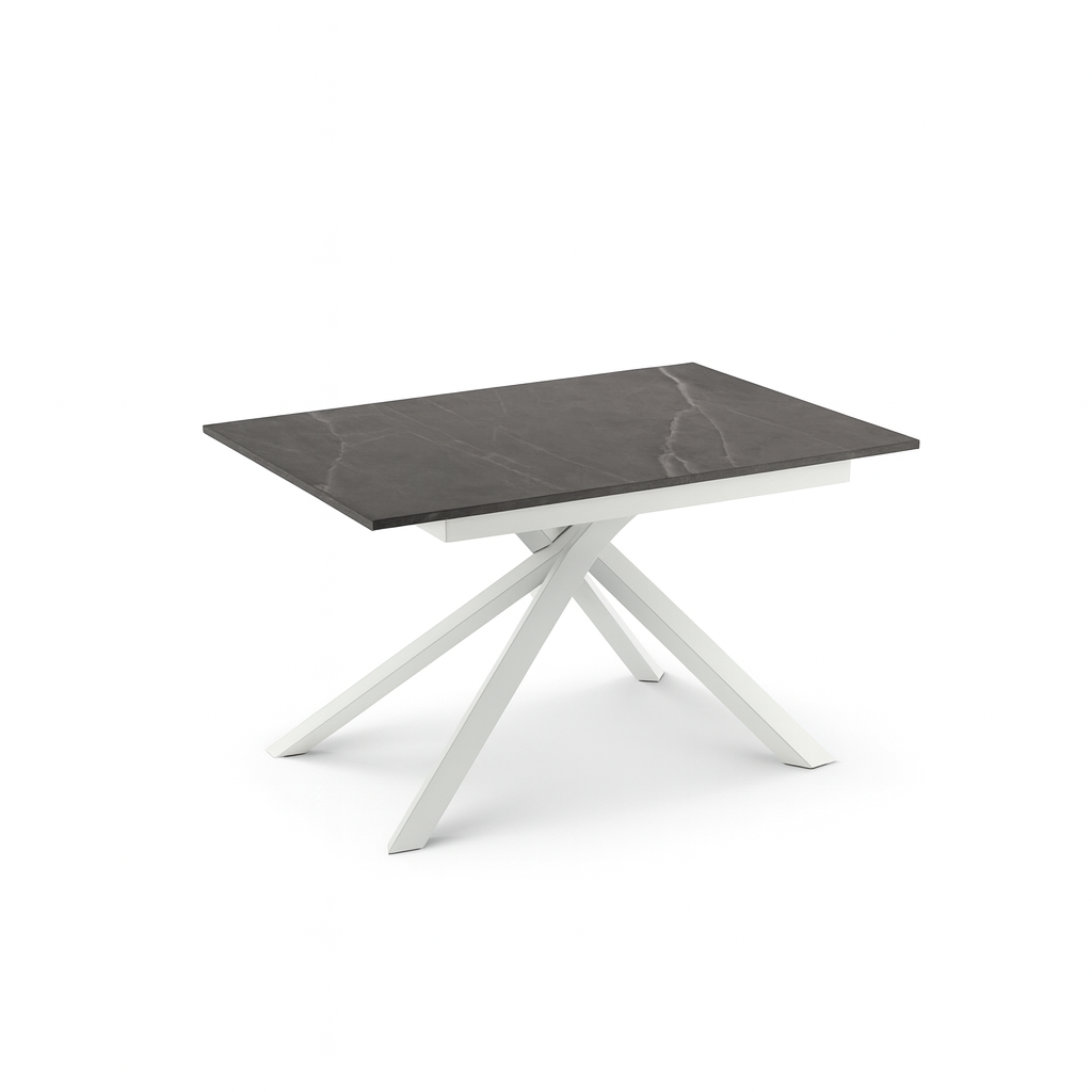 Pluto, Tavolo allungabile con top in melaminico (90cm X 140-190cm H. 76cm)