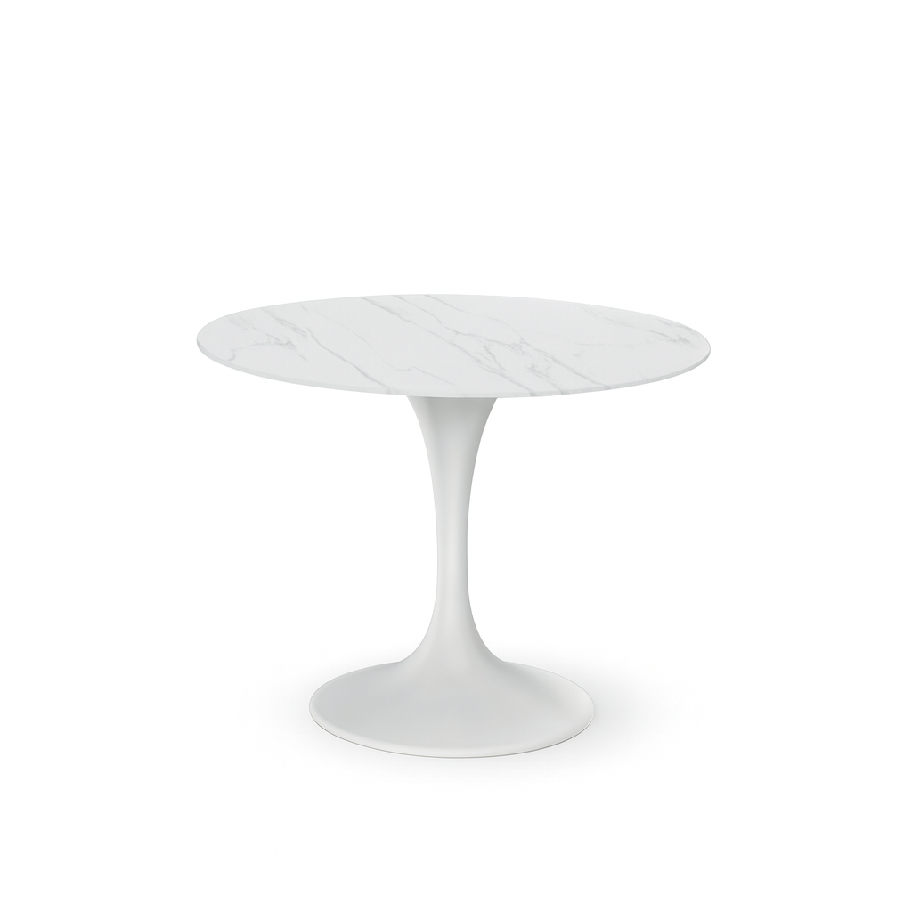 Circe, Tavolo fisso con top in ceramica (100cm X 100cm H. 76cm)