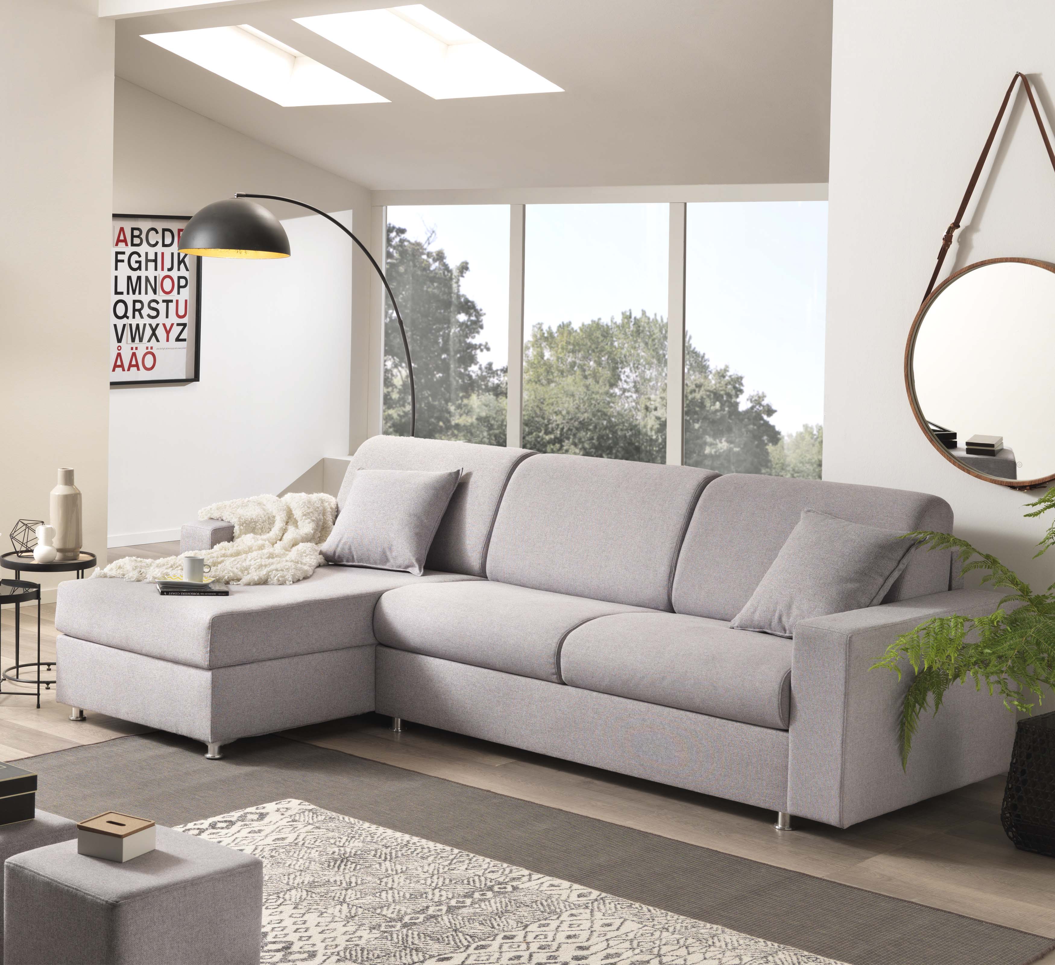 Divano letto Matrimoniale Marsiglia con Chaise Longue