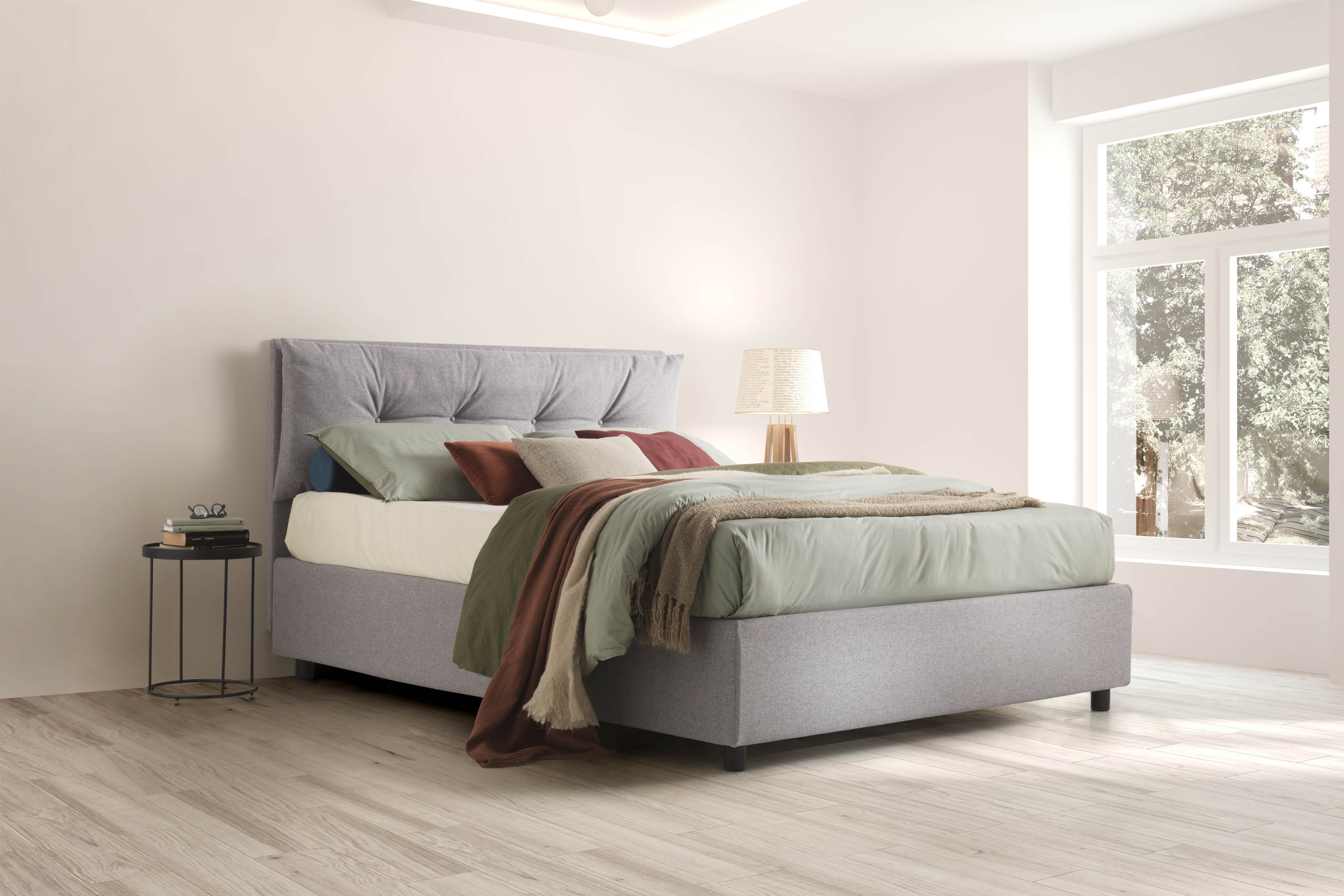 Letto sommier a una piazza e mezza