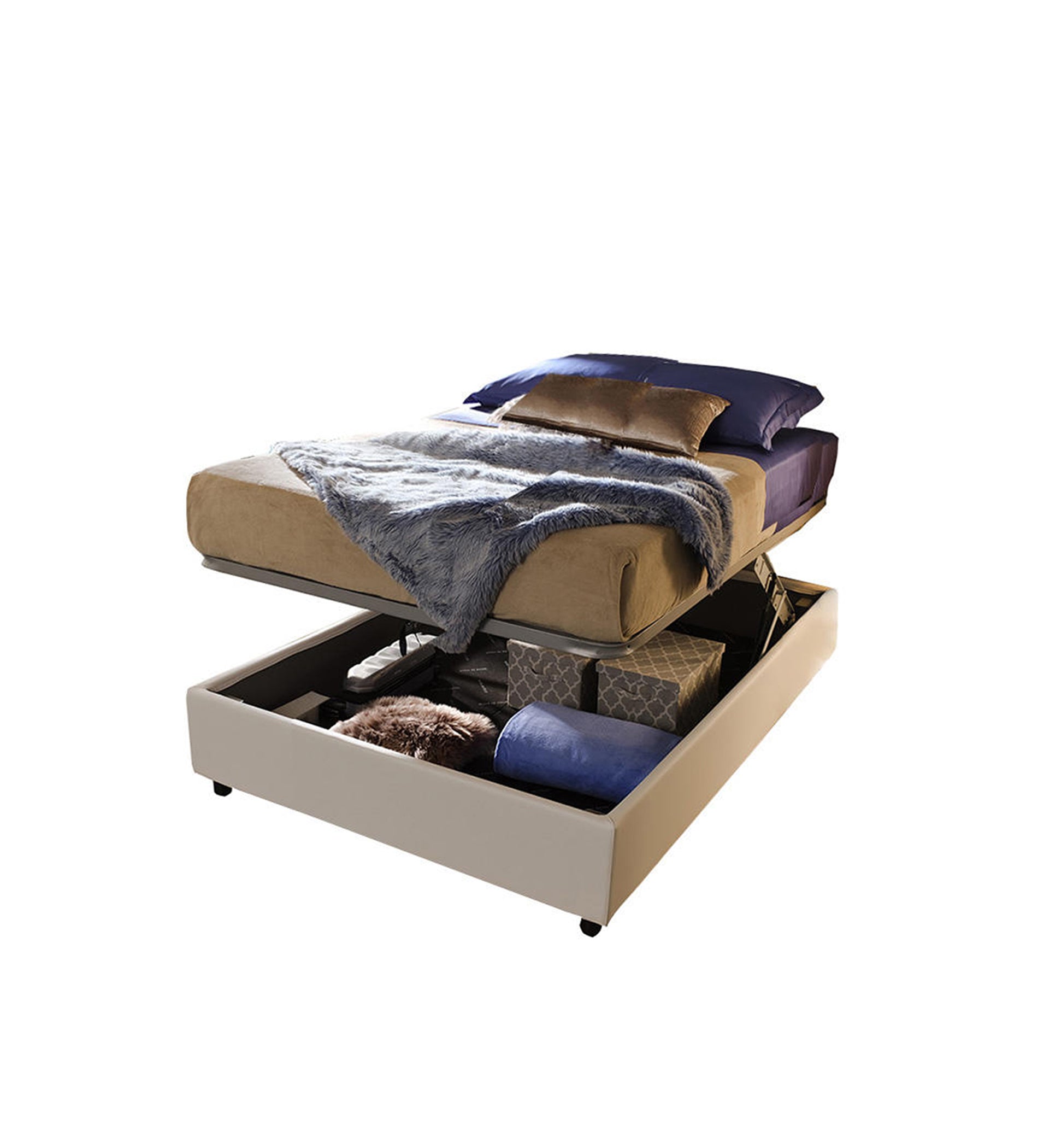 Letto sommier a una piazza e mezza