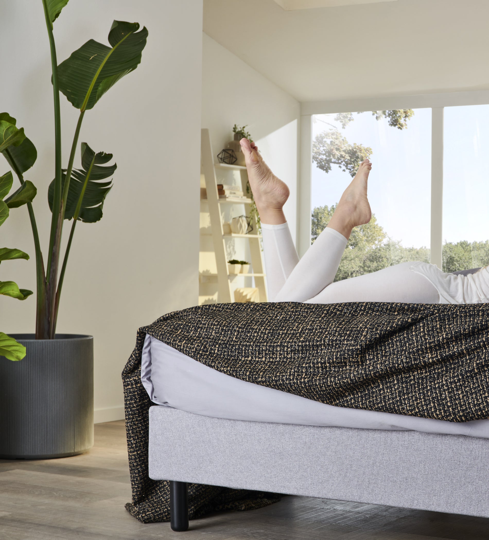 Base letto in tessuto - Sommy