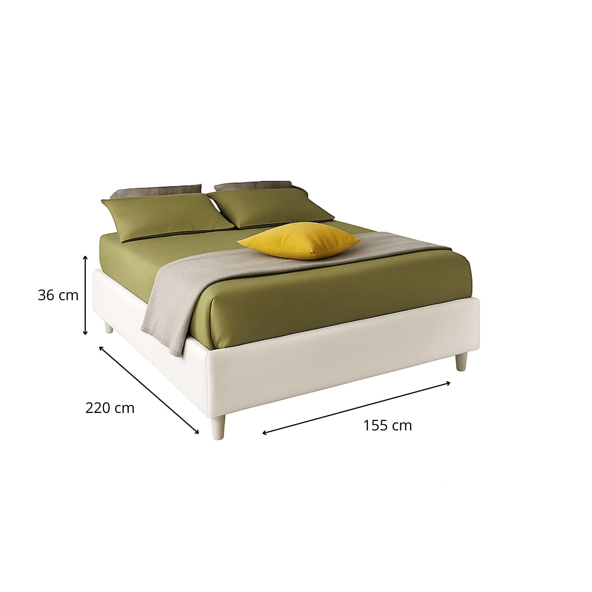 Letto alla francese 140 - Lido