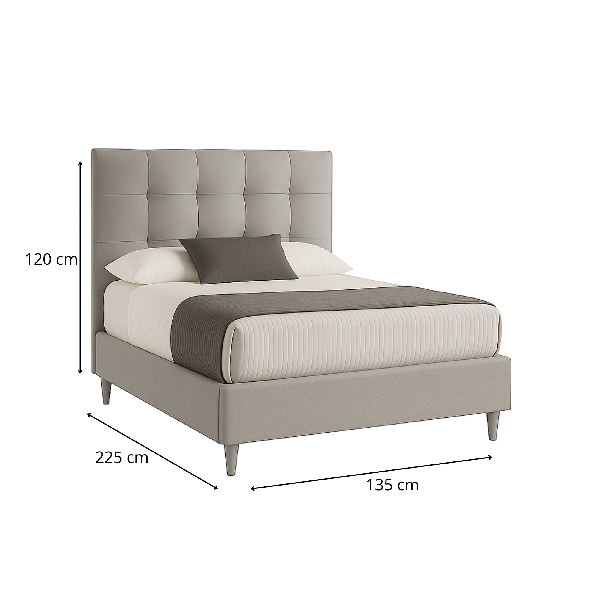 Letto a una piazza e mezza - Nubea