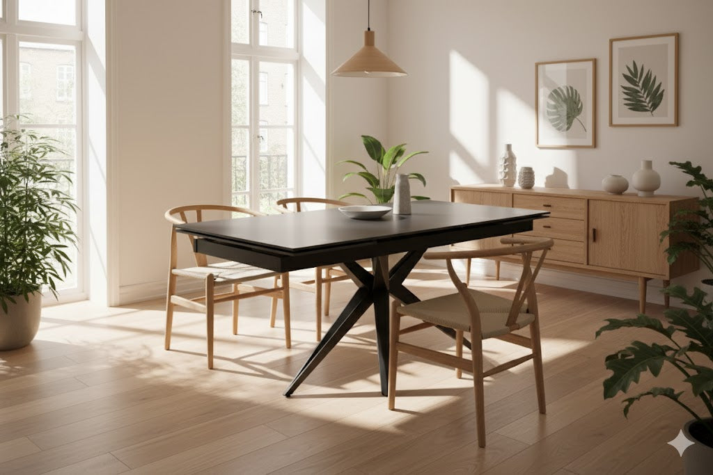 Caesar, Tavolo allungabile (90cm X 160/240 cmcm H. 76cm)