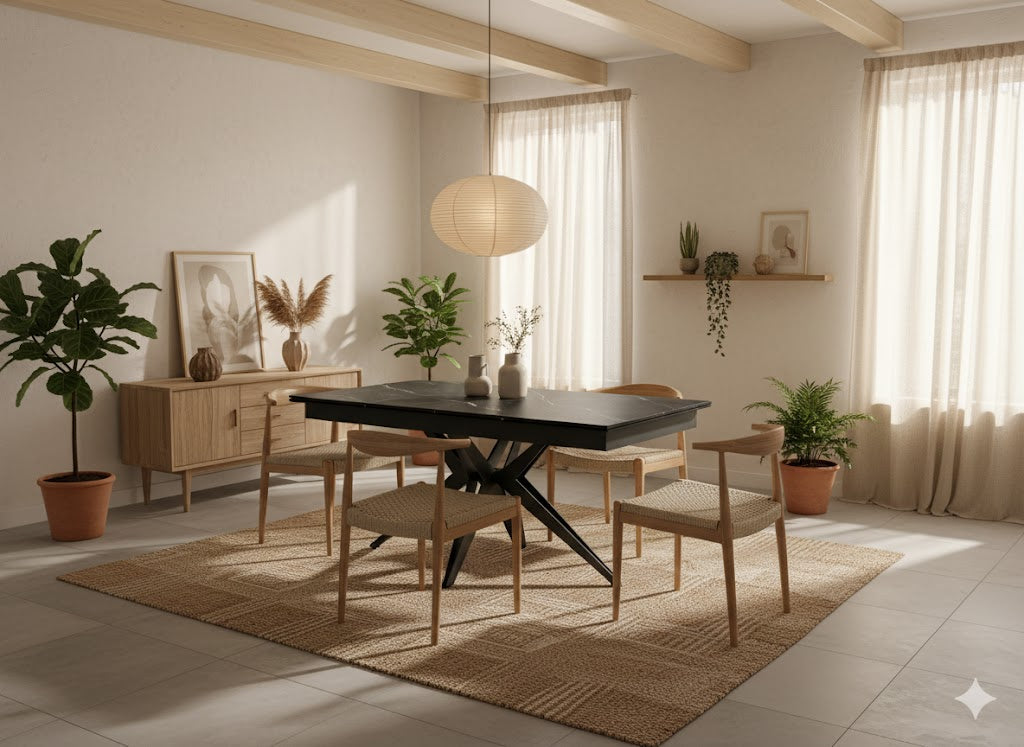 Caesar, Tavolo allungabile (90cm X 160/240 cmcm H. 76cm)