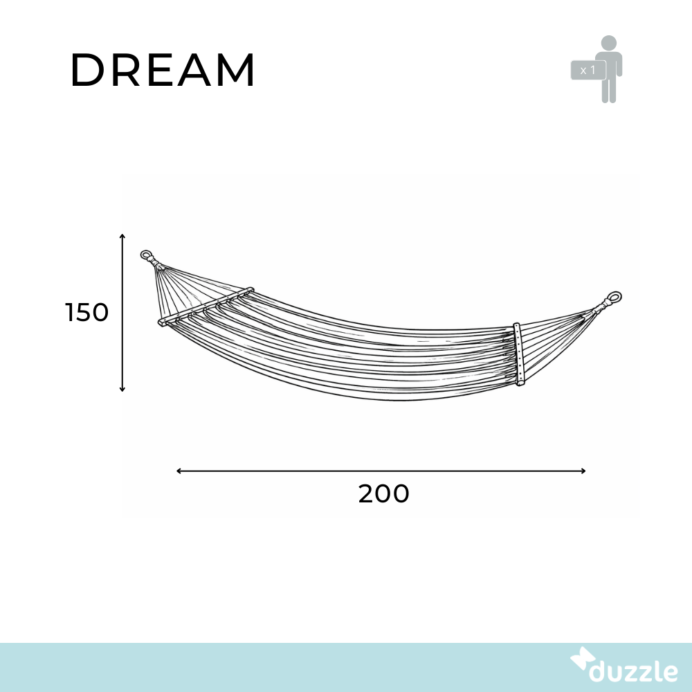 Dream, Amaca (200cm X 150cm)