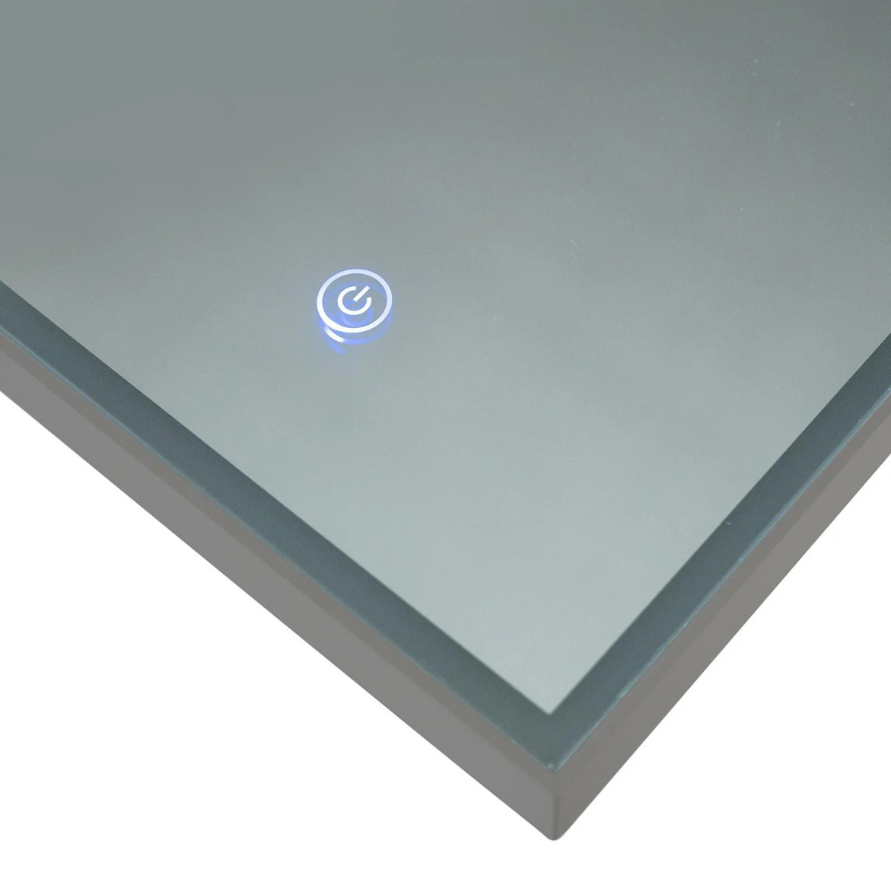 Laddy, Specchio da parete con luce (80cm X 100cm H. 5cm)