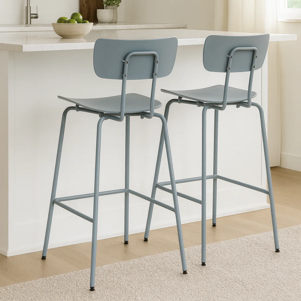 Peggy Sgabello, Set di 4 Sgabelli in polipropilene (45cm X 51cm H. 98cm)