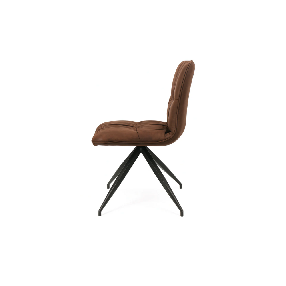 Lucy, Set di 2 Sedie in tessuto (43cm X 38cm H. 86.5cm)