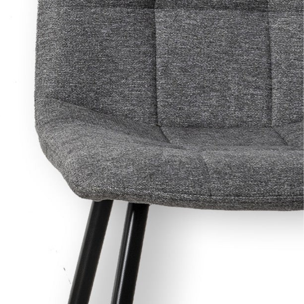 Mary, Set di 4 Sedie in tessuto (55cm X 44cm H. 81cm)