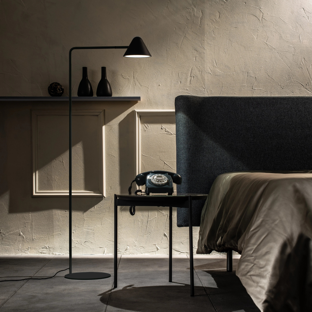 Candela, Lampada da terra LED (25cm X 45.5cm H. 129.5cm)