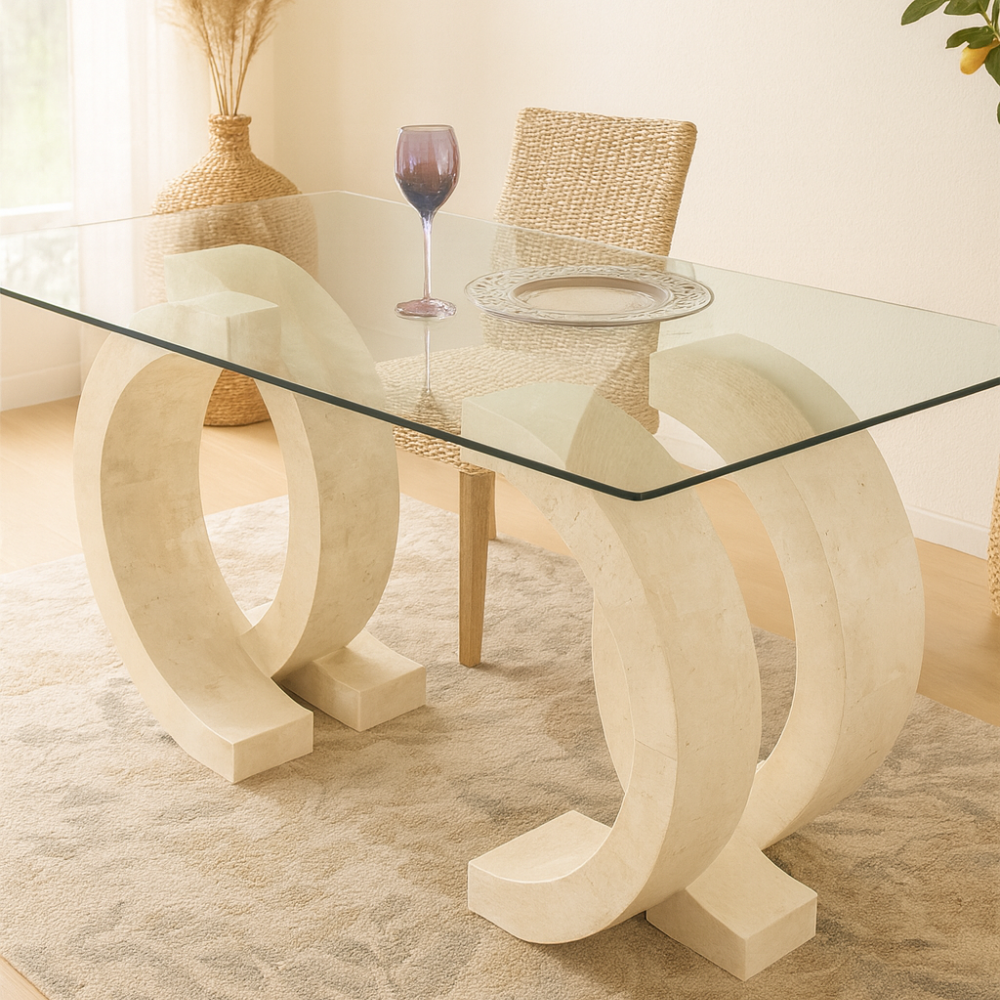 Curves, Tavolo fisso (100cm X 180cm H. 76cm)