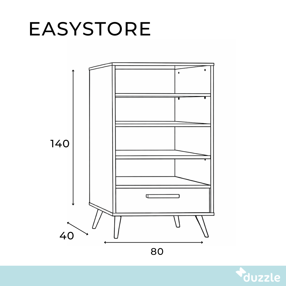Easystore, Mobile (80cm X 40cm H.140cm)