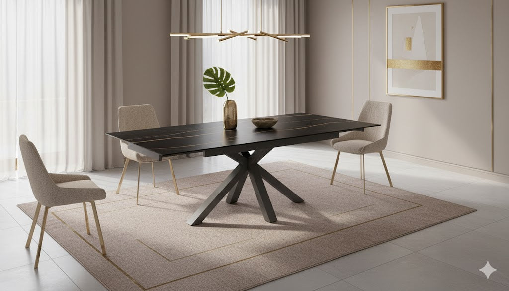 Guernica, Tavolo allungabile (90cm X 160/240cm H. 76cm)