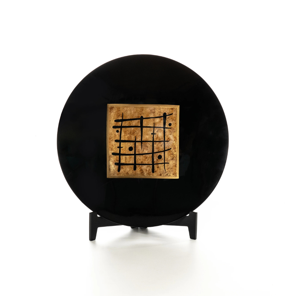 Tris, Set di 3 piatti decorativi (50cm X 50cm H. 8cm)