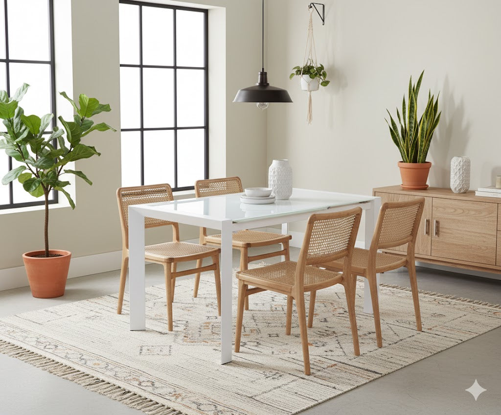 Linden, Tavolo allungabile (80cm X 122/182cm H. 76cm)