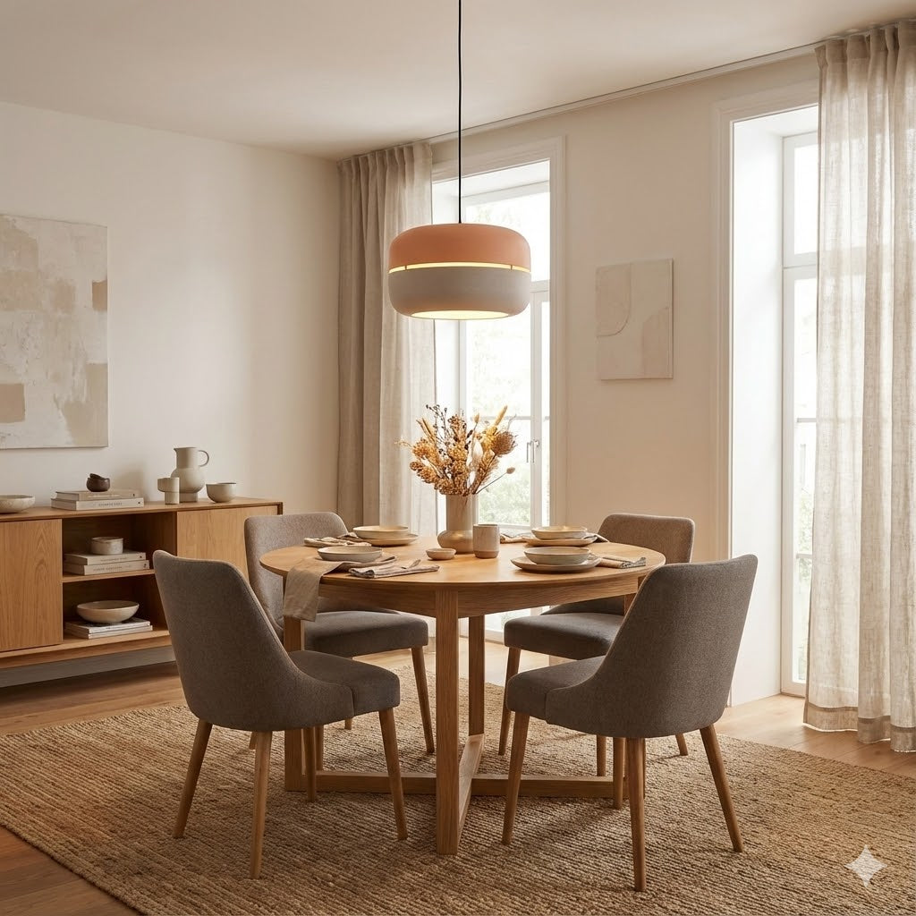 Luminosa, Lampada a sospensione (35cm X 35cm H. 150cm)