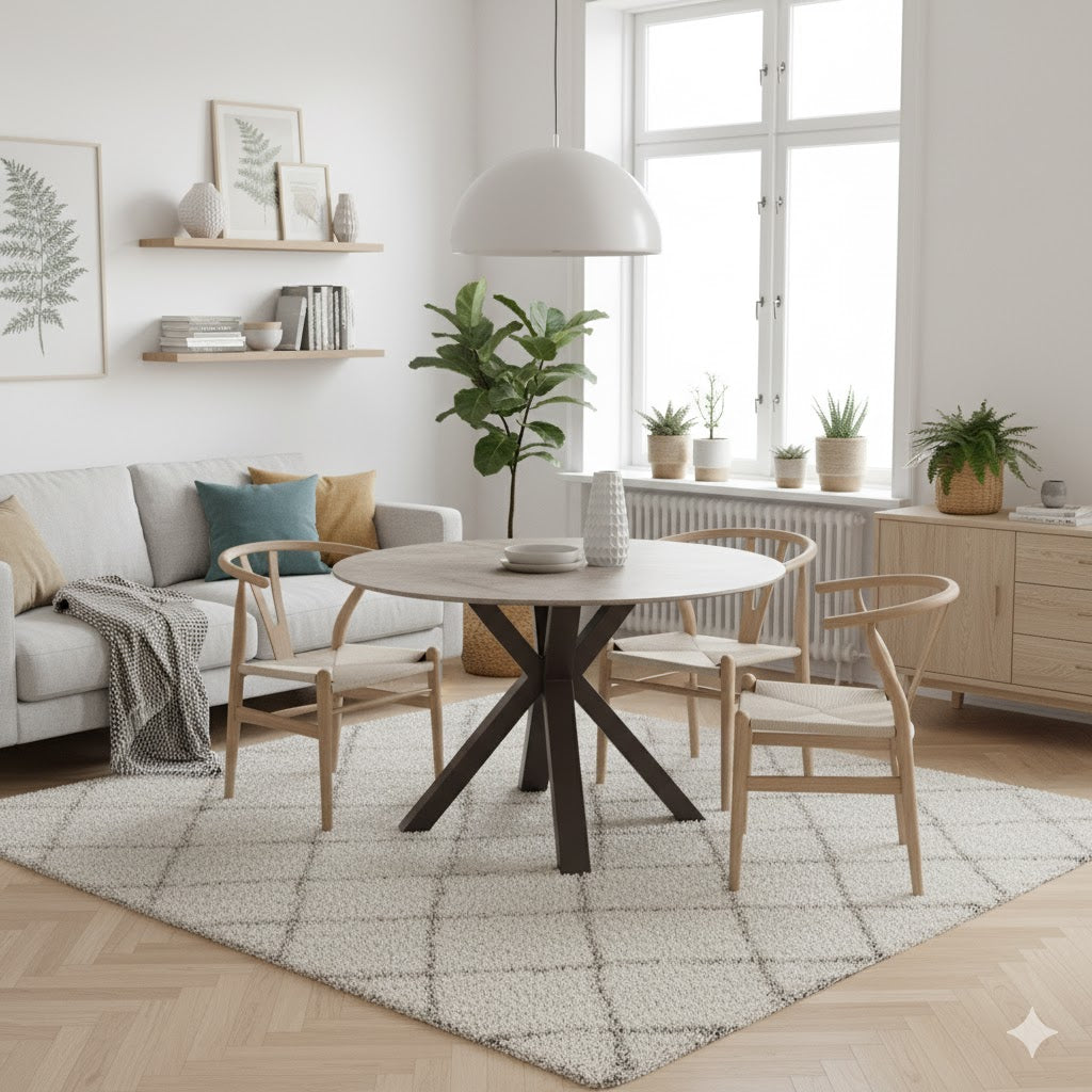 Minimal, Tavolo fisso (120cm X 120cm H. 76cm)