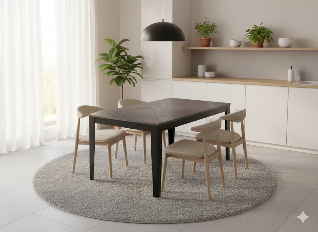 Moon, Tavolo allungabile (90cm X 156/ 316cm H. 76cm)