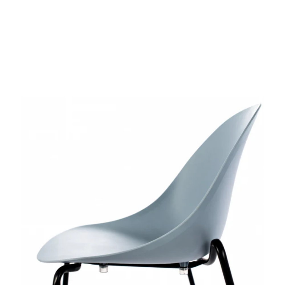 Velvet, Set di 4 Sedie in polipropilene (50cm X 51cm H. 79cm)