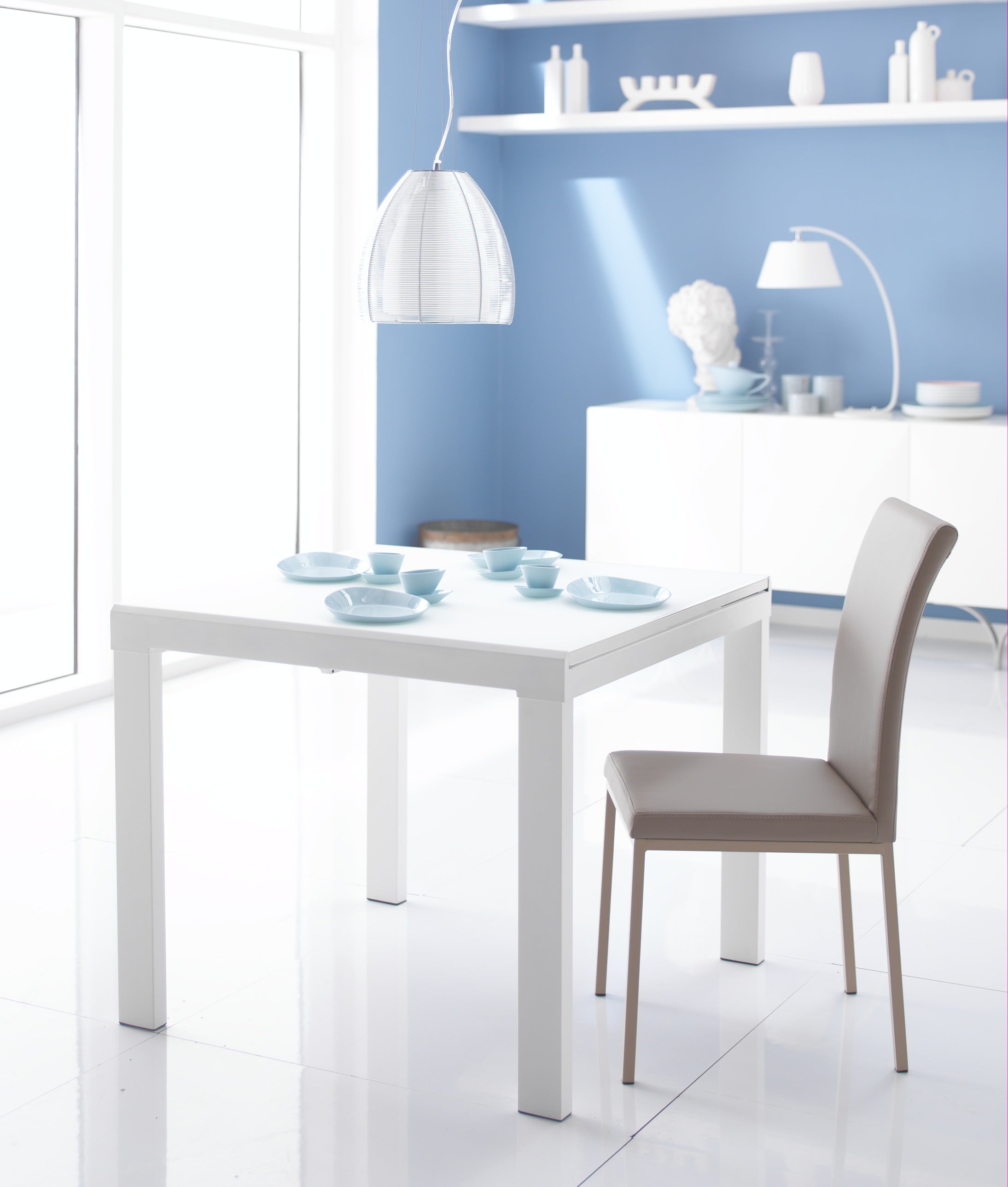 Bryant, Tavolo allungabile (90cm X 90/163,5cm H. 76cm)