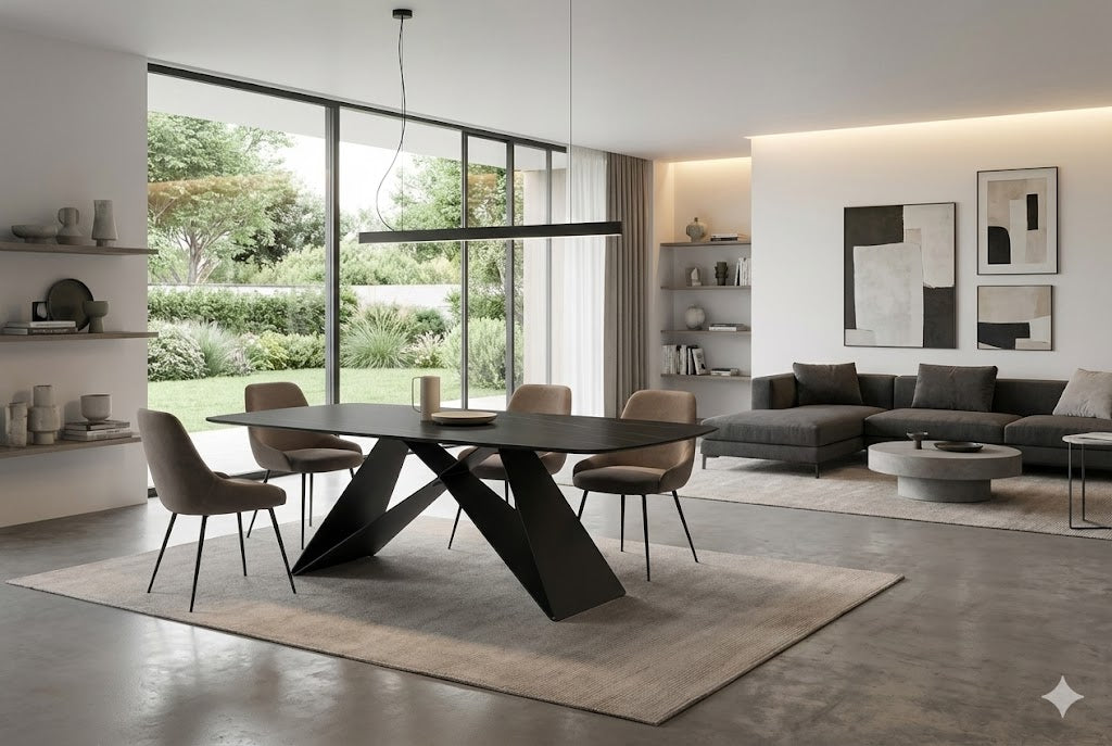 Orion, Tavolo fisso (110cm X 220cm H. 76cm)