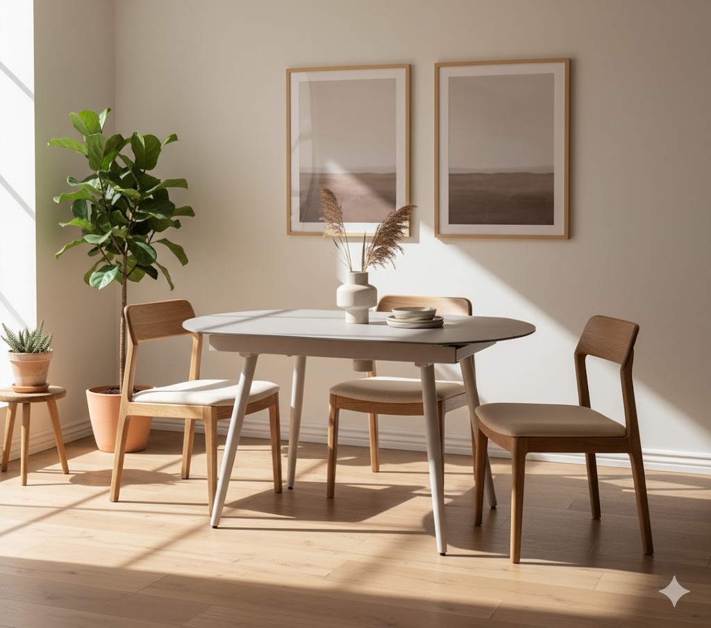 Ricky, Tavolo allungabile (90cm X 120/180cm H. 76cm)