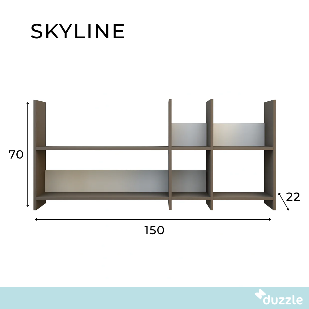 Skyline, Libreria da parete