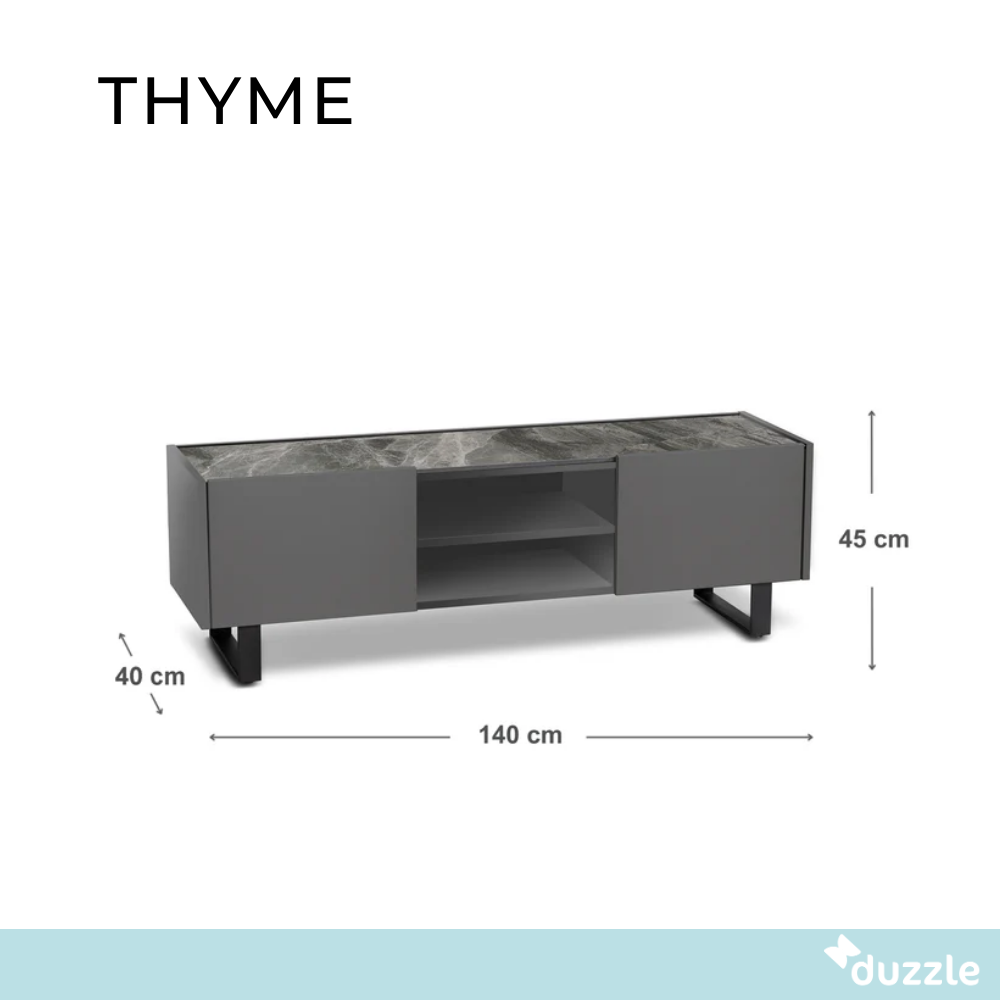 Thyme, Porta TV (40 cm X 140 cm H. 45 cm)