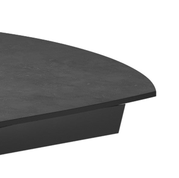 Spin, Tavolo allungabile con top in ceramica (90cm X 140-200cm H. 75cm)