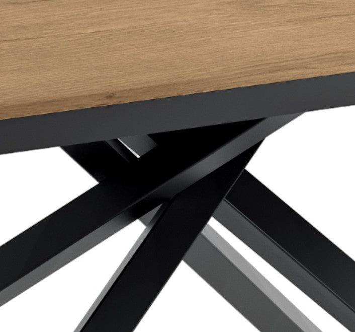 Pluto, Tavolo allungabile con top in melaminico (90cm X 140-190cm H. 76cm)