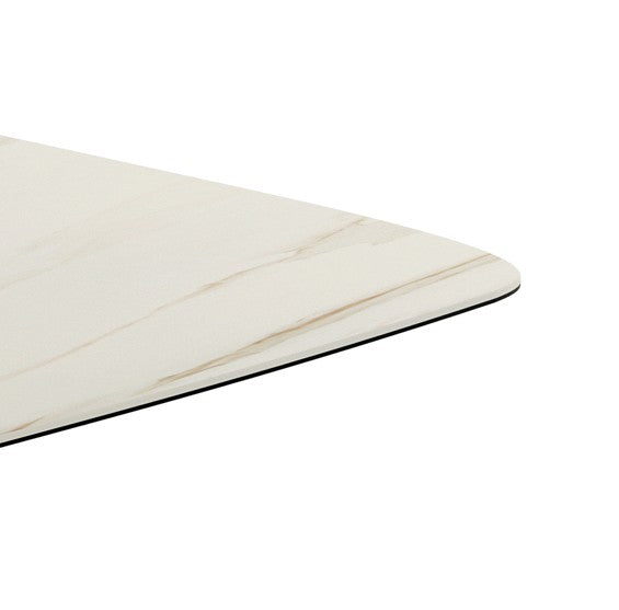 Cruise, Tavolo allungabile con top in ceramica su vetro (100cm X 200-280cm H. 76cm)