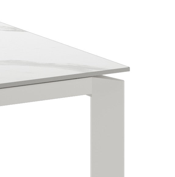 Task, Tavolo allungabile con top in ceramica (80cm X 120-170cm H. 75cm)