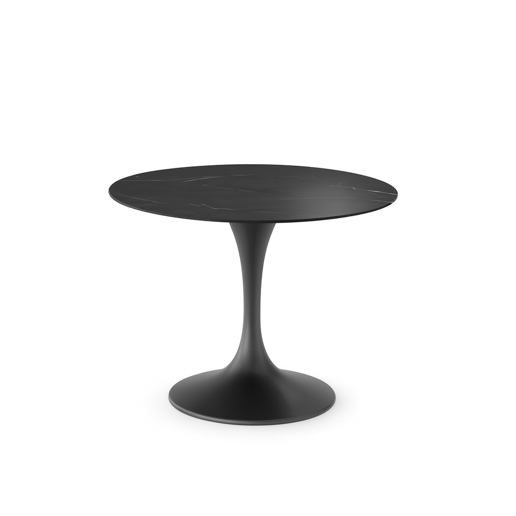 Circe, Tavolo fisso con top in ceramica (100cm X 100cm H. 76cm)