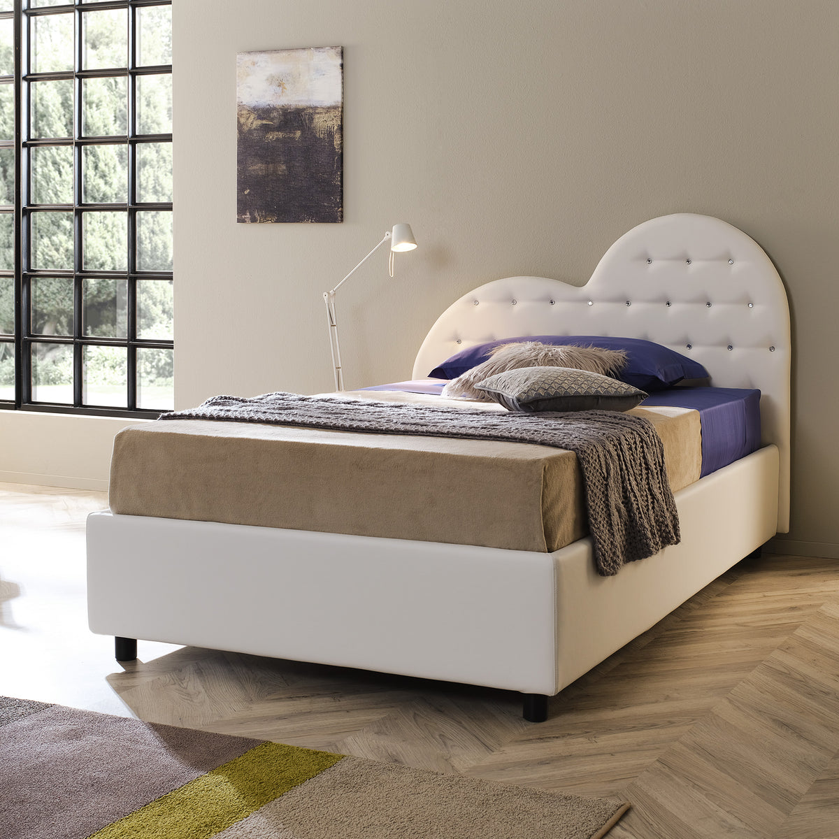 letti contenitori letti sommier mondo convenienza